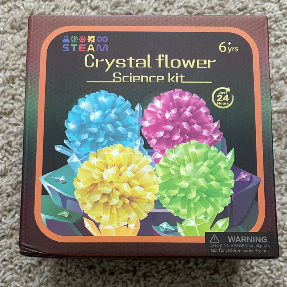 Crystal Flower Science Kit